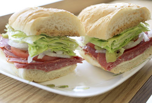 Italian sub sandwich